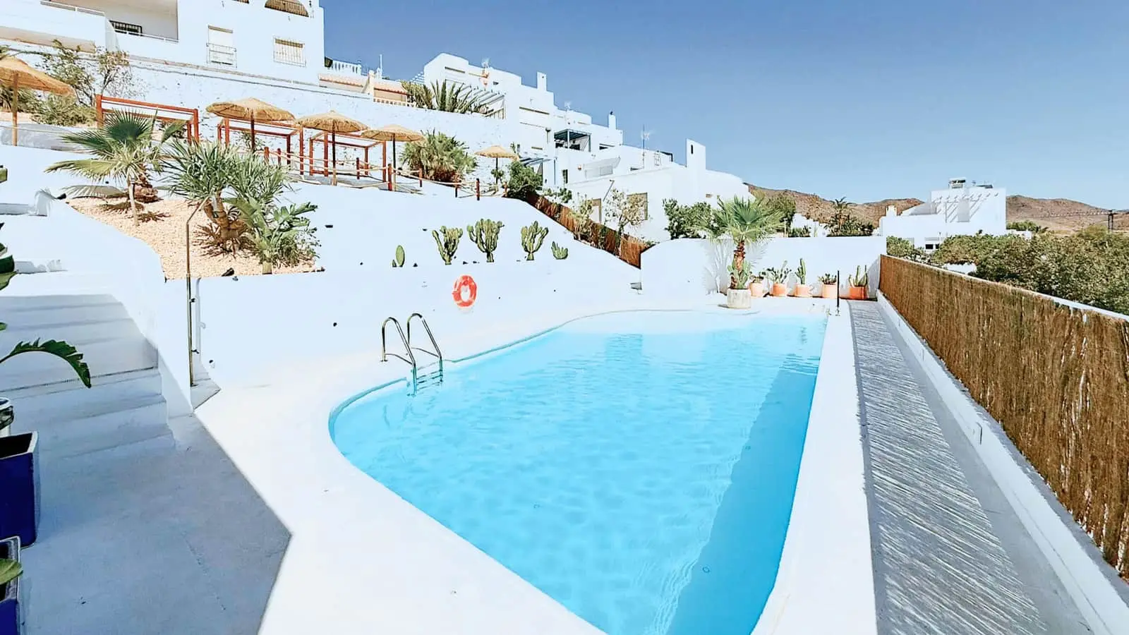 Terraza con vistas al Cabo de Gata